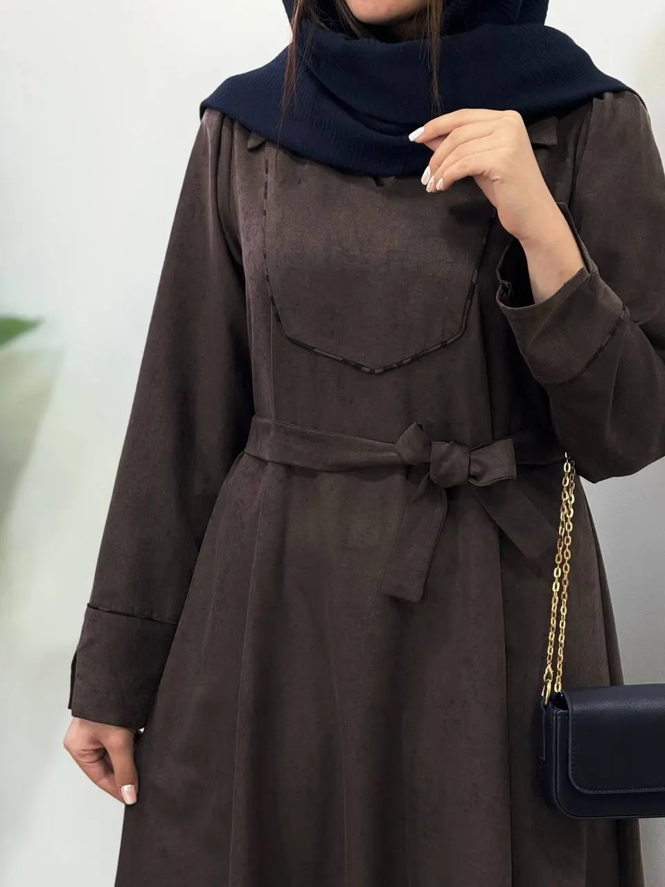 پیراهن مانتویی سیلک پناه